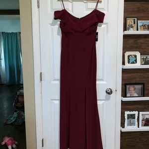 NWT gorgeous Merlot maxi dress